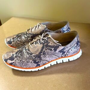 Cole Haan Zero Grand Snake Print Shoe